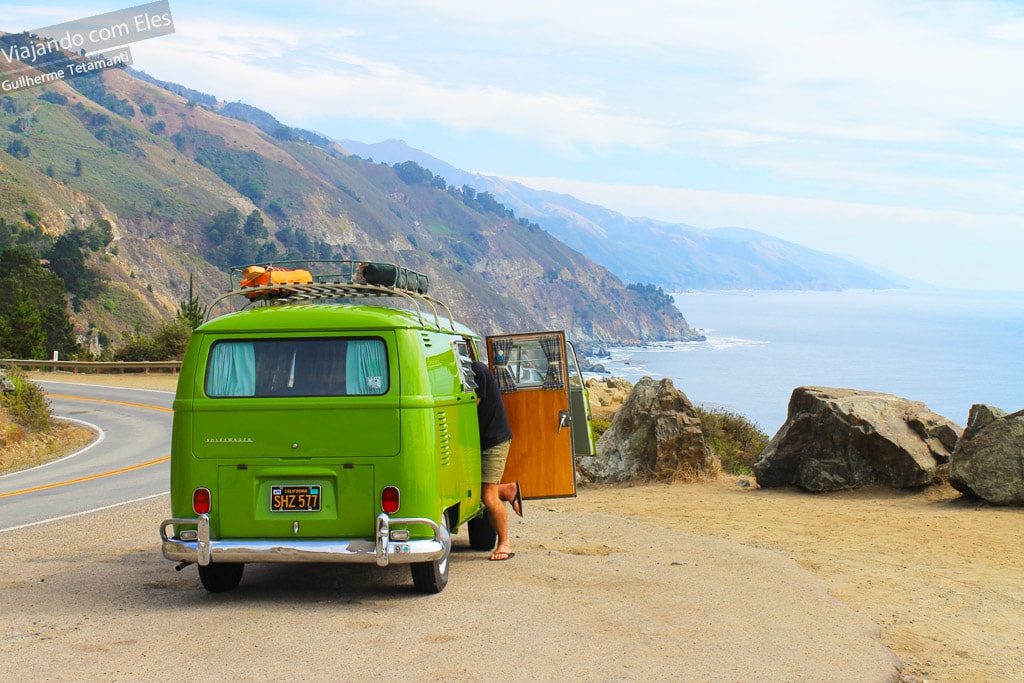 Viagem de carro na Califórnia. Viagem de carro na Califórnia.