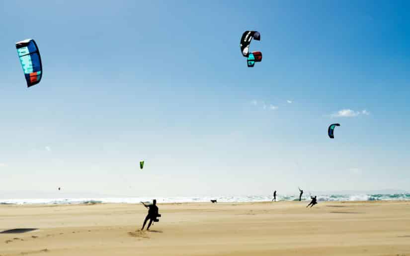 Kitesurf na Espanha