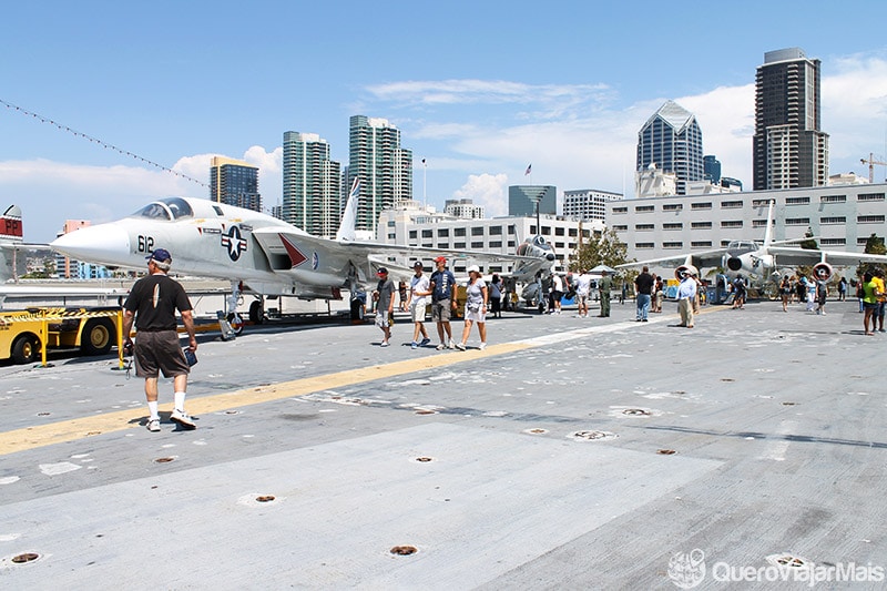 Melhores passeios em San Diego? Porta aviões americano
