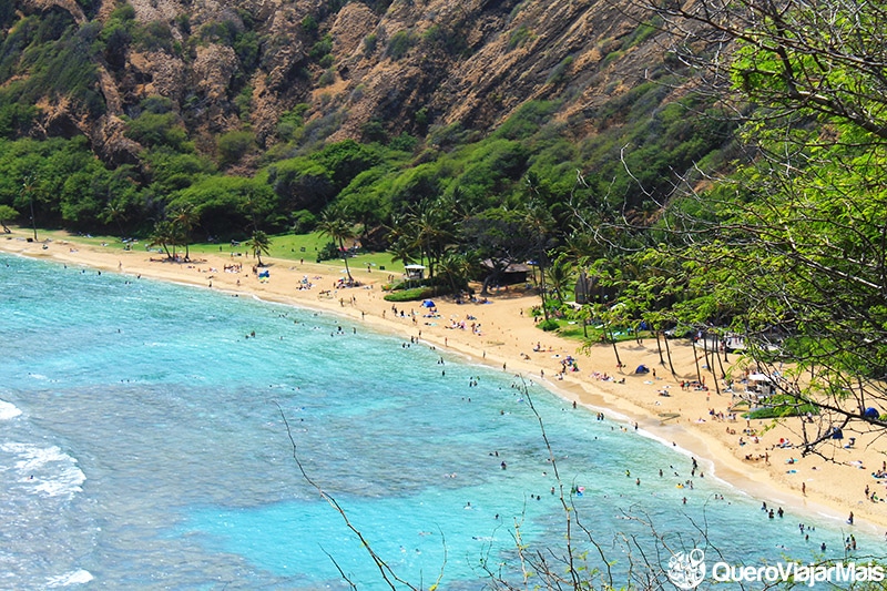 Hanauma Bay, uma das praias mais bonitas do Hawaii