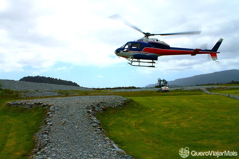 Heli hike no glaciar de Franz Josef