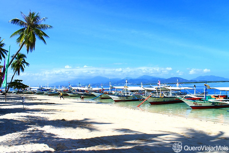 Passeio pelas ilhas em Honda Bay, Palawan