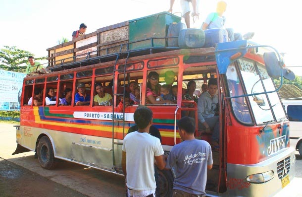 Viajar de ônibus nas Filipinas