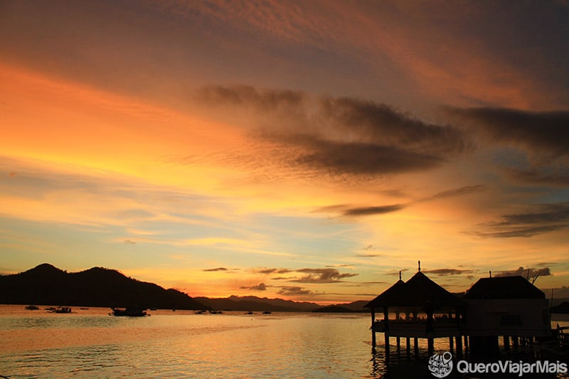 Praias da ilha Coron