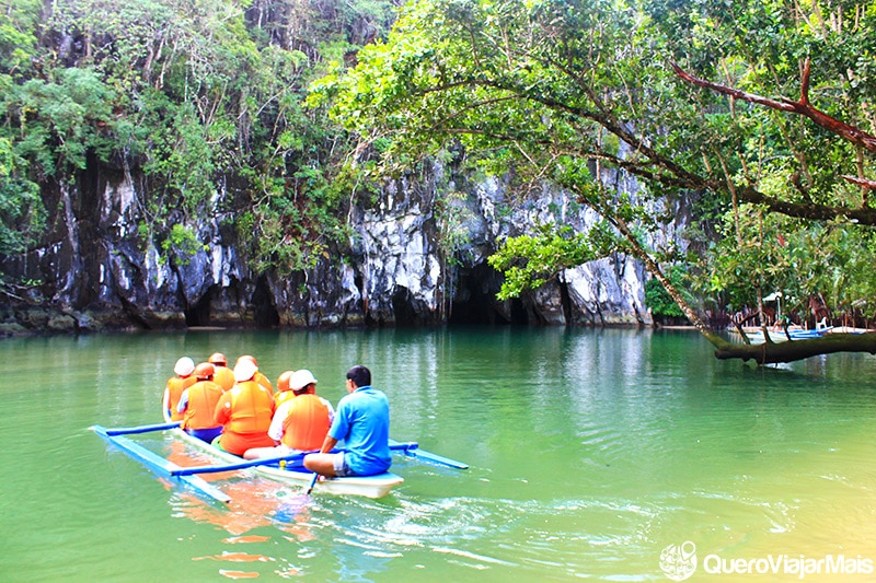 Rio subterrâneo de Puerto Princesa