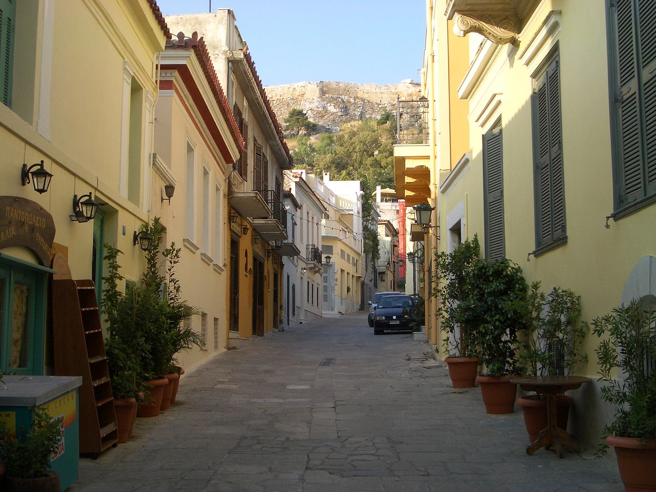 ruas de atenas atrações de atenas
