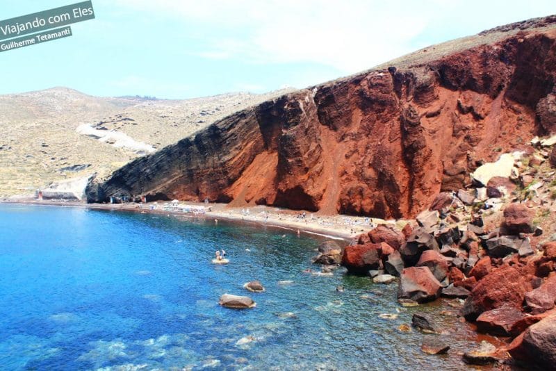 Roteiro em Santorini pelas praias 