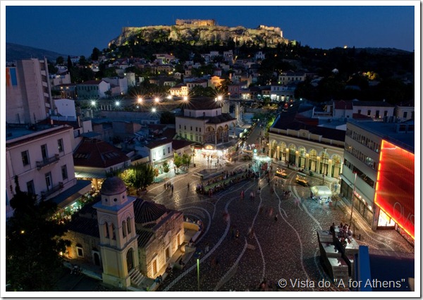 Vida noturna em Atenas