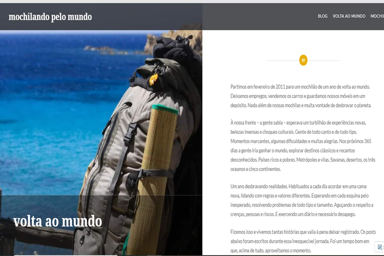 como é mochilar pelo mundo
