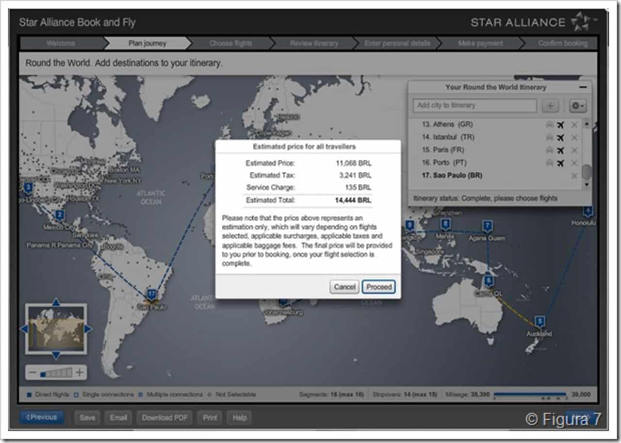 Viagem de volta ao mundo pela Star Alliance