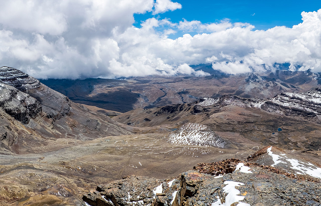 Monte Chacaltaya em La Paz