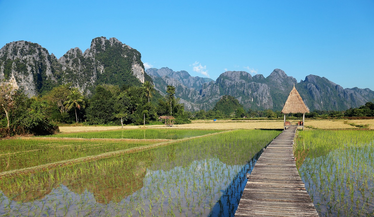 diversão no laos cidades do laos