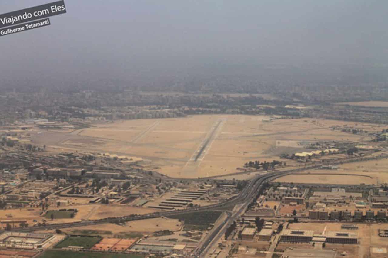 fotos de vistas aéreas aeroporto de Cairo