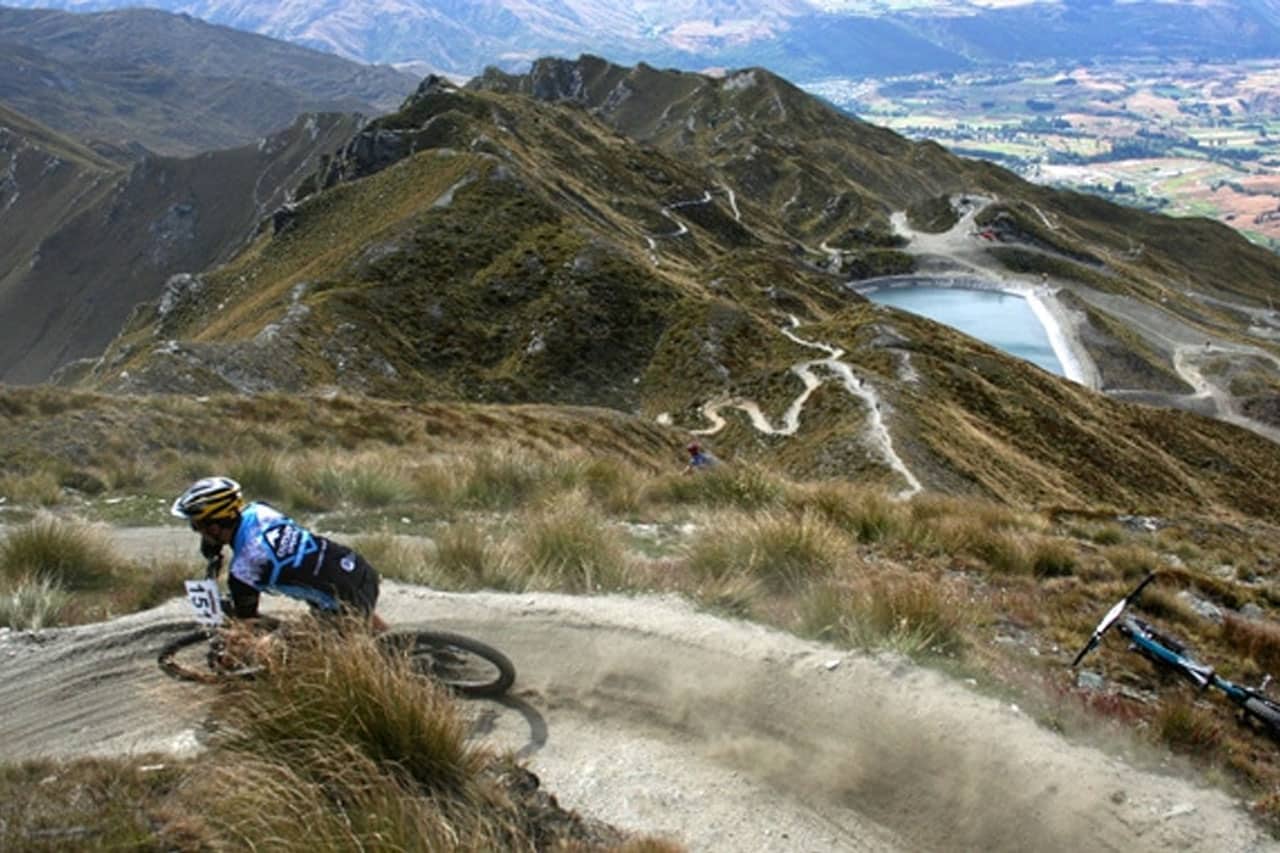 Downhill de Mountain Bike em Queenstown