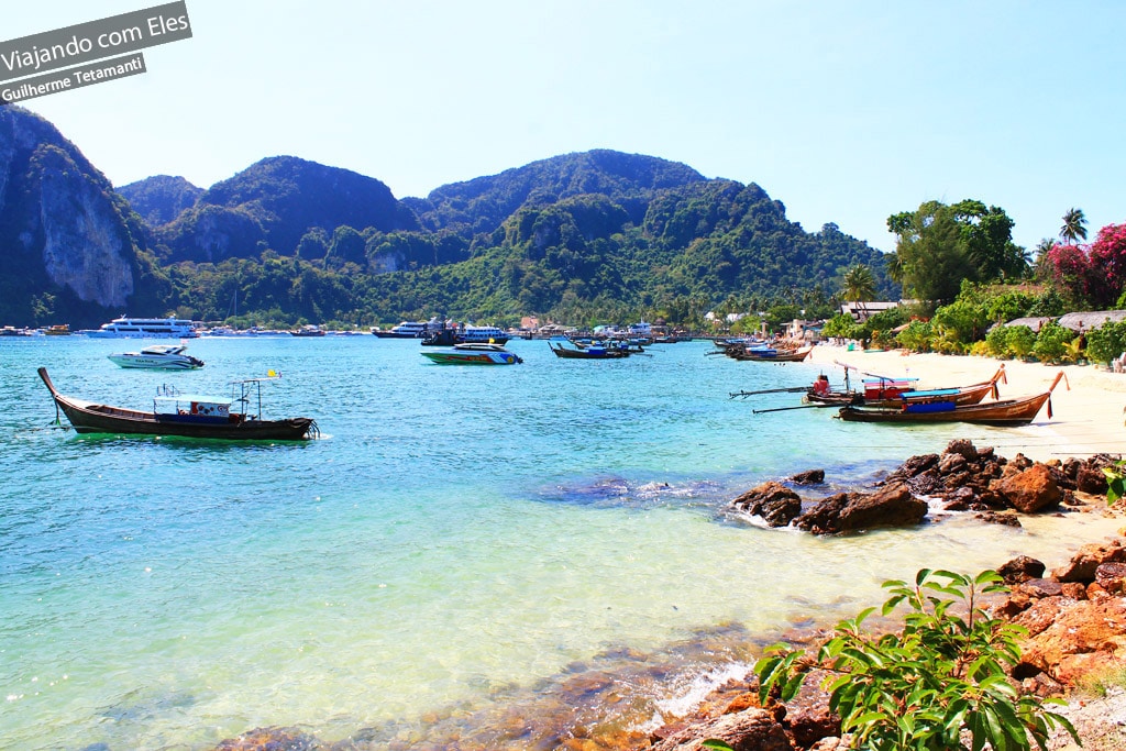 Barcos em Koh Phi Phi