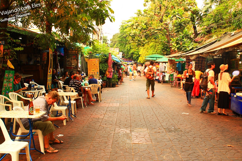 Explorando outros pontos de Bangkok