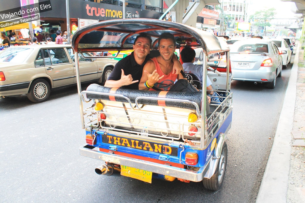 Tuk-tuk em Bangkok