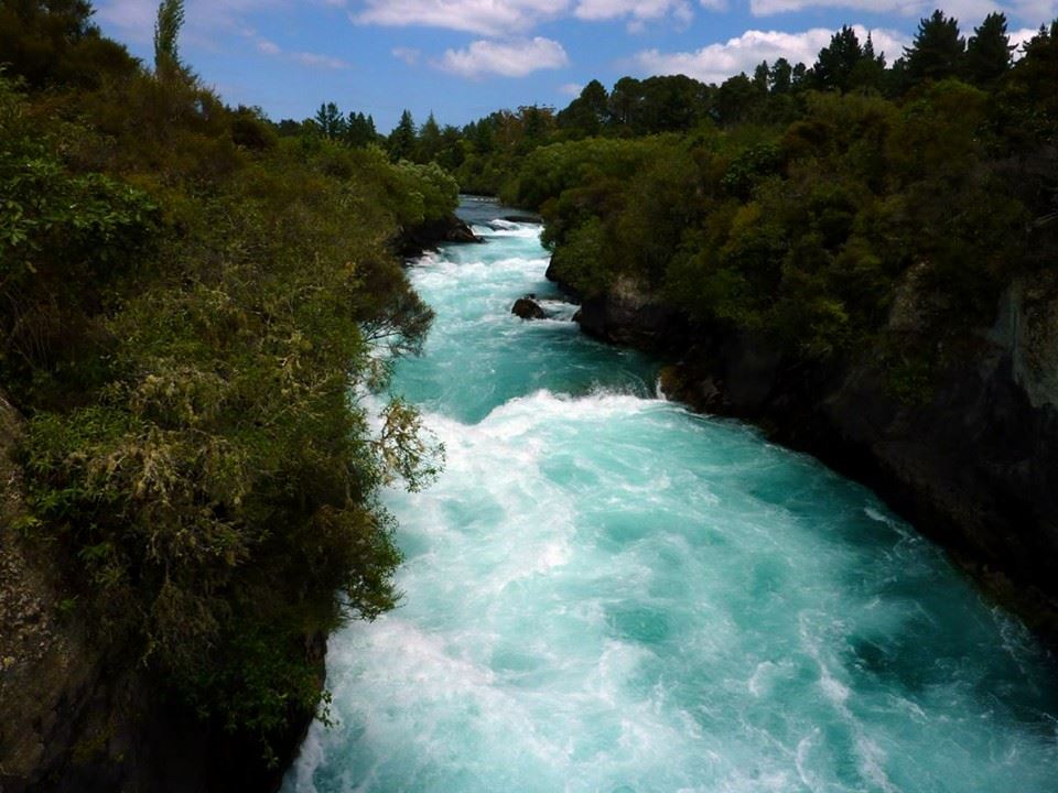 Cachoeira do Lago Taupo.