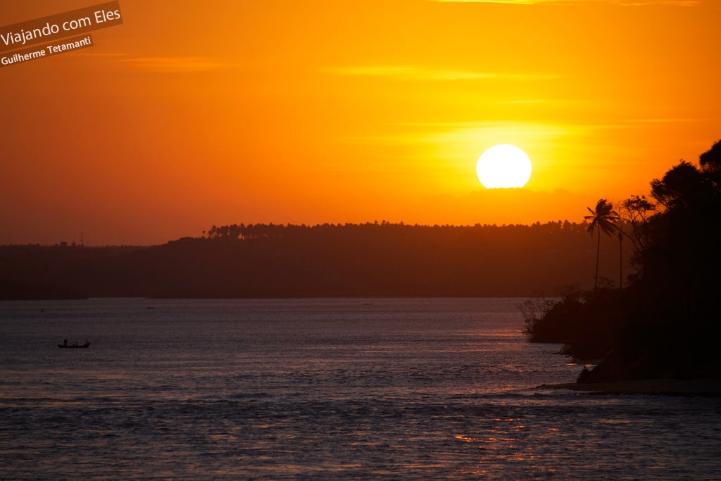 Pôr do sol em Tibau do Sul