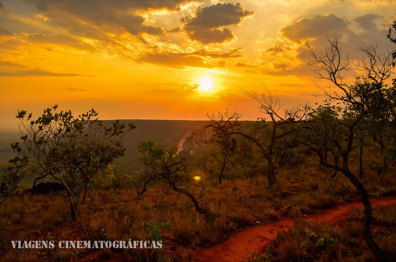 Pôr do sol no Jalapão