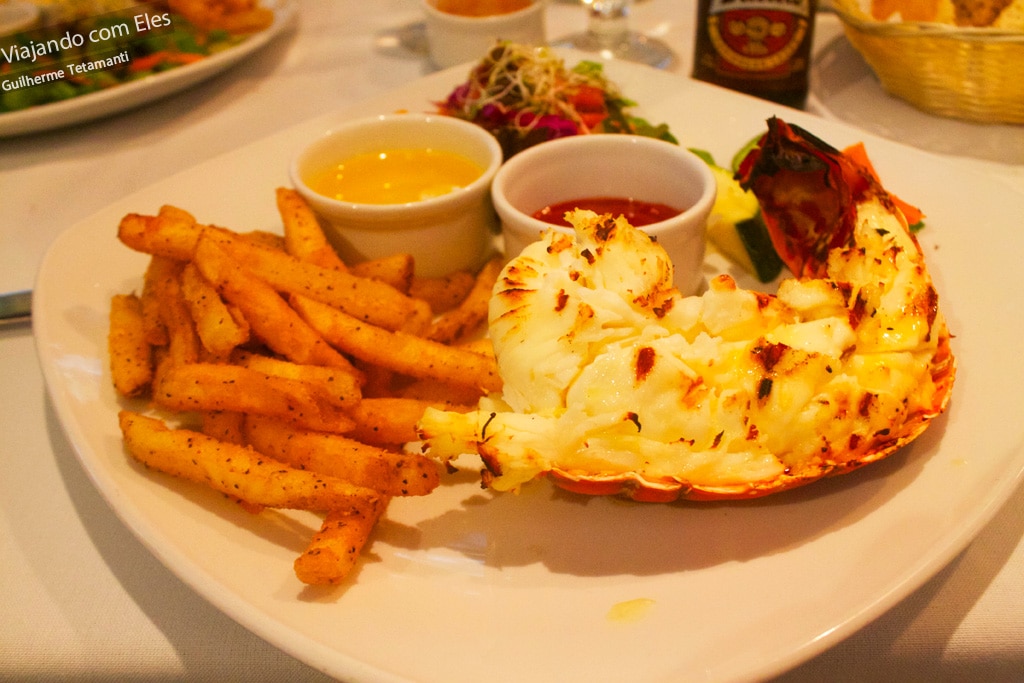 Onde comer em Barbados / Lobster Alive