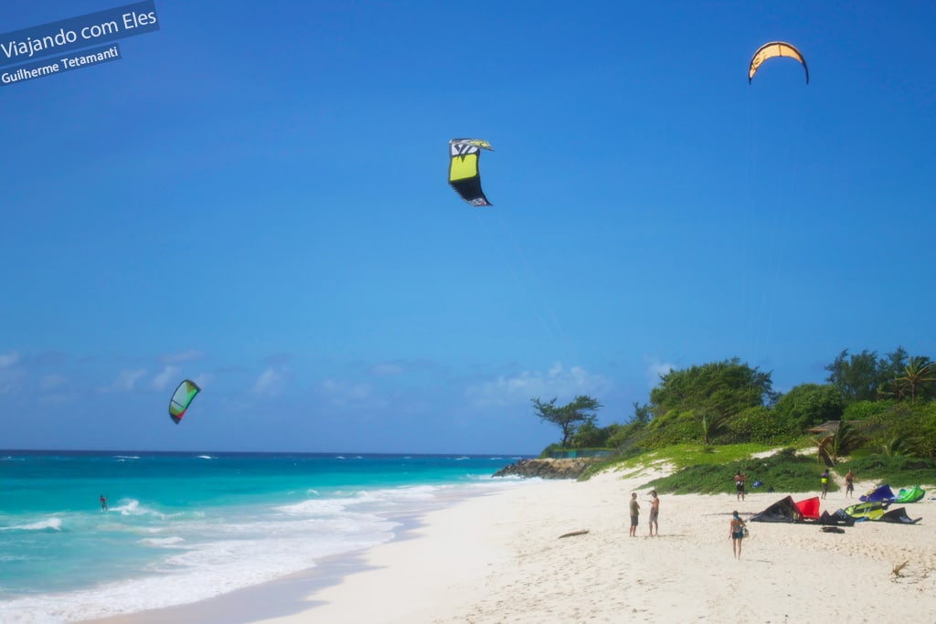 Silver Sands é a praia do kitesurf