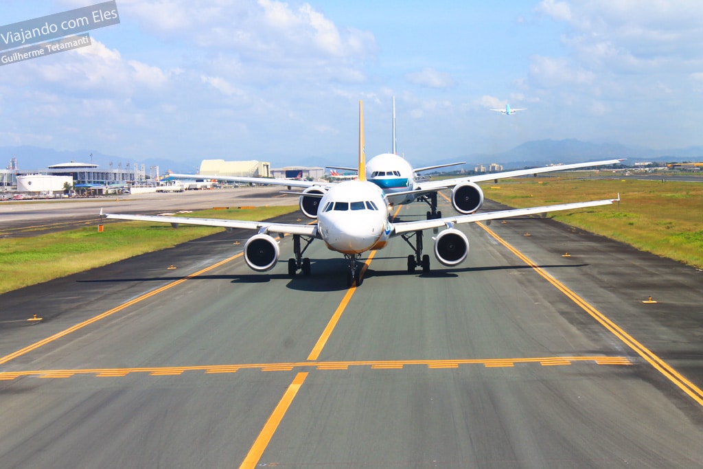 Viajar de avião nas Filipinas