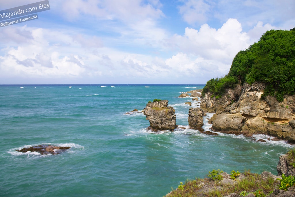 Roteiro em Barbados Archer's Bay, a primeira parada da viagem de carro em Barbados