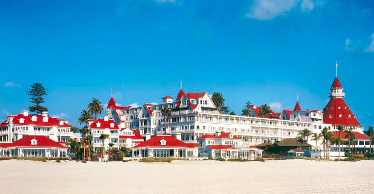 hotel del coronado california onde fica san diego