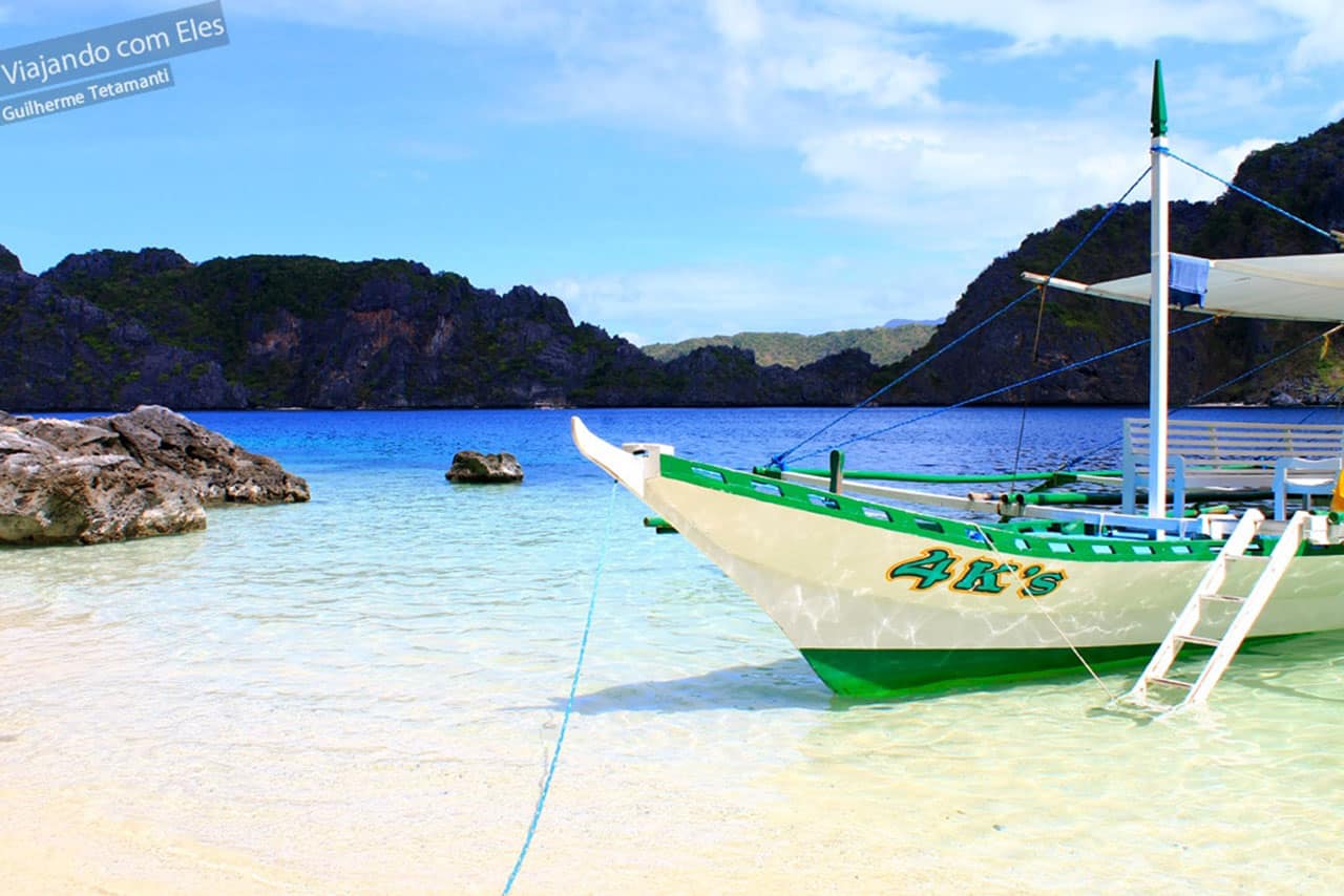 Características de viagem Viagem de barco nas Filipinas