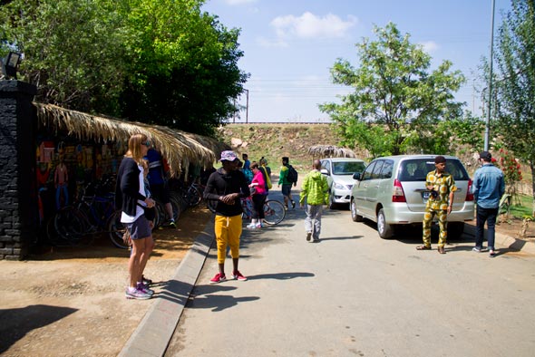 Bike tour no Soweto.