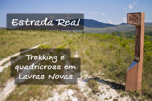 Trekking e quadricross em Lavras Novas.