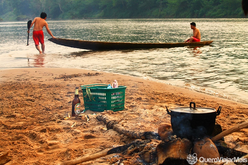 Agência de turismo no Laos