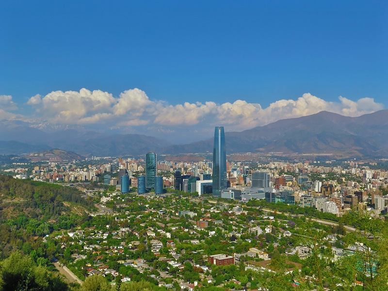 Viagem para Santiago antes do Atacama