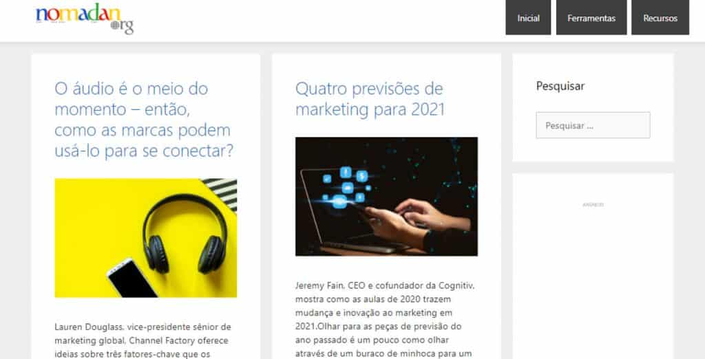 como viajar e ganhar dinheiro nomades digitais brasileiros Nomadan