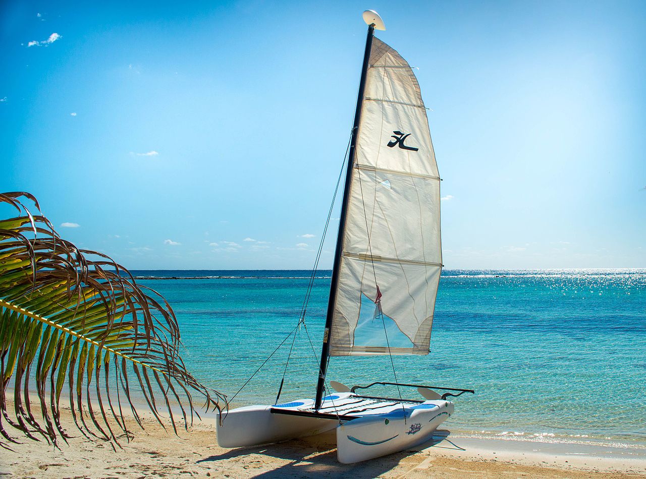 Passeio de barco em Miami Hobie Cat Sailing