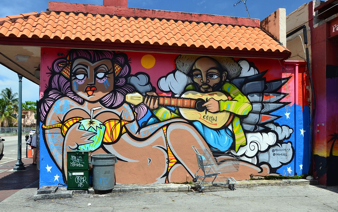 Little Havana em Miami Ônibus turístico em Miami