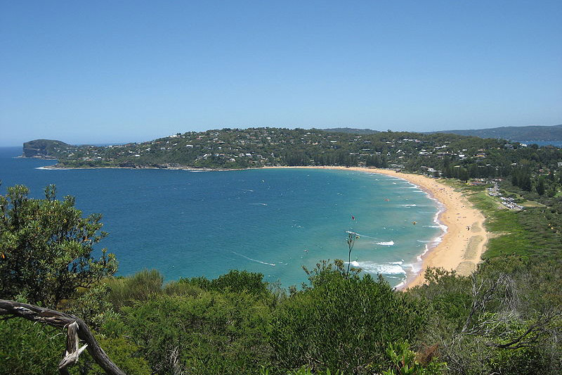 Famosa praia de Sydney