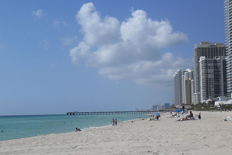 Lindas praias de Miami