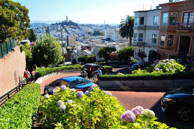 lombard street california