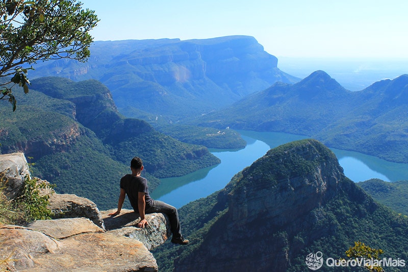 Parada em Blyde River Canyon, durante projeto na África do Sul. Vontade de viajar