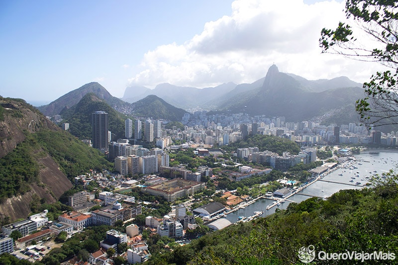 Vista do Bondinho no Rio de Janeiro