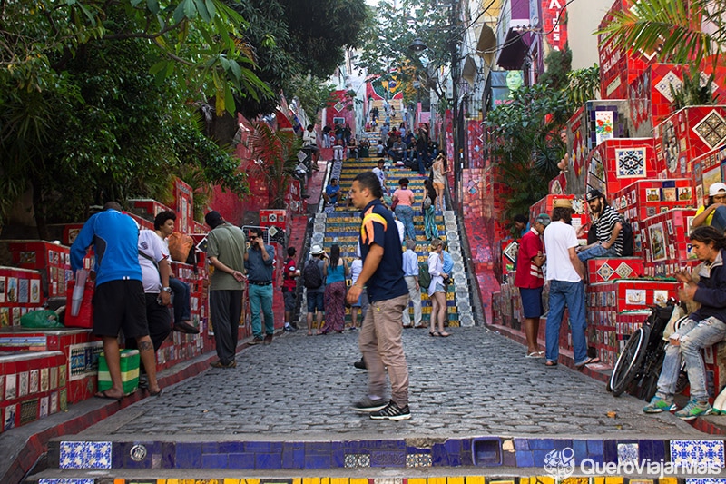 Escadaria Selaron no Rio de Janeiro