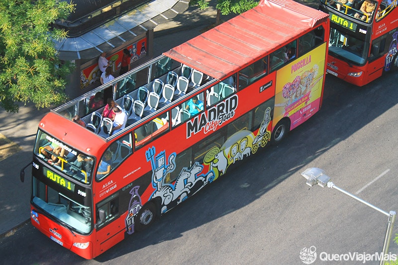 Ônibus turístico de Madrid