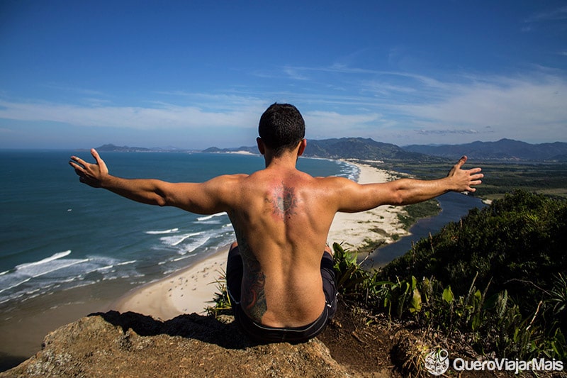 O que fazer na Guarda do Embaú Trilha da Pedra do Urubu / Guarda do Embaú