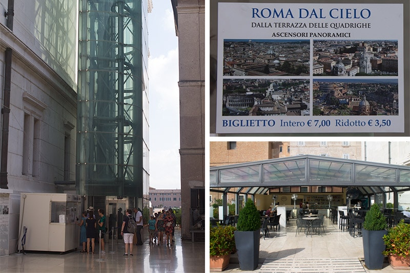 vistas panorâmicas em Roma