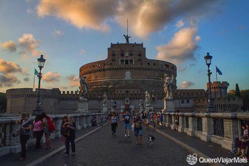 Melhor pôr do sol em Roma