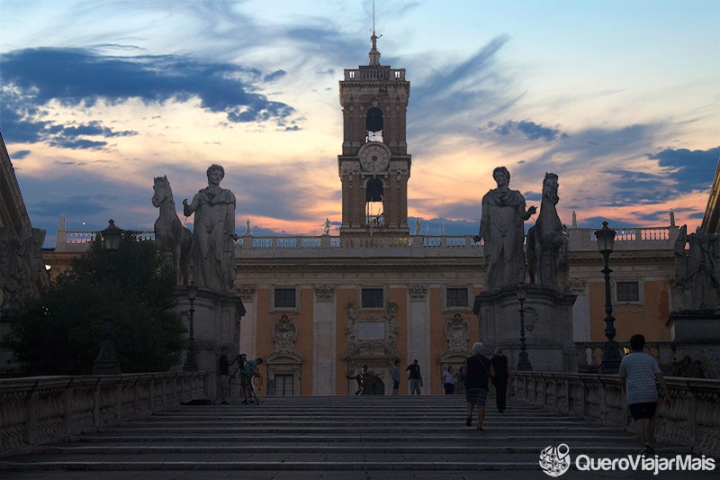 Onde curtir o pôr do sol em Roma