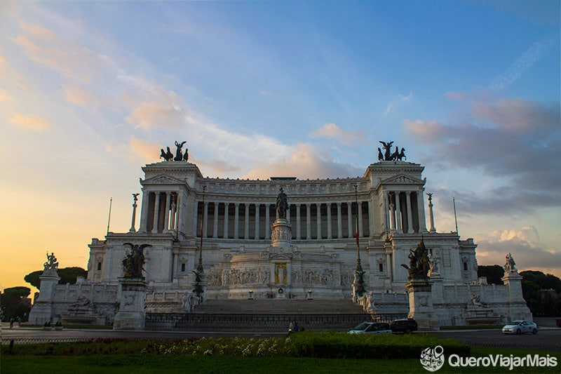 Lugares para ver o pôr do sol em Roma