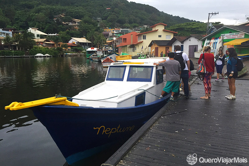 Tour de barco em Floripa